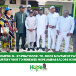 TOMPOLLO-LED PBAT DOOR-TO-DOOR MOVEMENT PAYS COURTESY VISIT TO RHA IKORODU